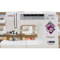 Электромеханическая швейная машина Janome ArtDecor 724A - Превью изображения №3 — Интернет-магазин ПроЗаказ
