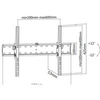 Кронштейн для телевизора Ultramounts UM839T - Превью изображения №2 — Интернет-магазин ПроЗаказ
