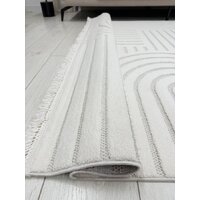Ковер для жилой комнаты Radjab Carpet Поло Прямоугольник PL 255 12536RK (2x2.9, Cream) - Превью изображения №8 — Интернет-магазин ПроЗаказ