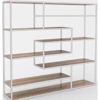 Hype Mebel Зиг-Заг 170x150 (белый/дуб галифакс натуральный)