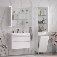  EQUIL Шкаф-пенал Nice 40 с корзиной - Превью изображения №4 — Интернет-магазин ПроЗаказ