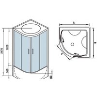 Душевая кабина WeltWasser WW500 Emmer 15055-2 - Превью изображения №15 — Интернет-магазин ПроЗаказ