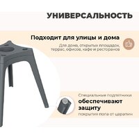Стул Sheffilton SHT-ST59/S195 (белый/темно-серый) - Превью изображения №7 — Интернет-магазин ПроЗаказ