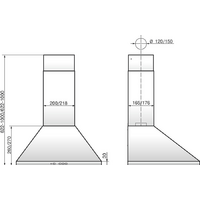Кухонная вытяжка Elikor Вента 60П-650-К3Д (топленое молоко) (164504) - Превью изображения №2 — Интернет-магазин ПроЗаказ