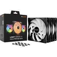 Комплект вентиляторов для корпуса be quiet! Light Wings LX 140mm PWM HS 3-Pack BL130 - Превью изображения №3 — Интернет-магазин ПроЗаказ