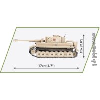 Конструктор Cobi World War II 2710 PzKpfw VI Tiger 131 - Превью изображения №3 — Интернет-магазин ПроЗаказ