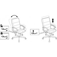 Офисное кресло Бюрократ Triest (песочный Fabric Light-21) - Превью изображения №11 — Интернет-магазин ПроЗаказ