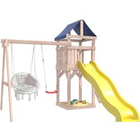 National Tree Company С качелями лодочка IgroWoods ДКНП-10 (не окрашен)