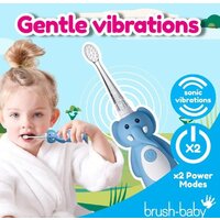 Электрическая зубная щетка Brush-Baby WildOnes Elephant - Превью изображения №5 — Интернет-магазин ПроЗаказ