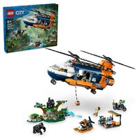 Конструктор LEGO City 60437 Вертолет исследователя джунглей в базовом лагере - Превью изображения №2 — Интернет-магазин ПроЗаказ