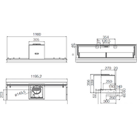 Кухонная вытяжка Elica Lever IX/A/116 PRF0163362 - Превью изображения №5 — Интернет-магазин ПроЗаказ