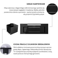 Кухонная вытяжка Globalo Silentio 80.2 Black + Turbina TW 3.1 - Превью изображения №3 — Интернет-магазин ПроЗаказ