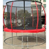 Батут Sundays Favorite Premium 8FT (красный, с сеткой, с лестницей) - Превью изображения №17 — Интернет-магазин ПроЗаказ