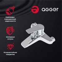 Душевая система  Agger Right A2994000 - Превью изображения №3 — Интернет-магазин ПроЗаказ