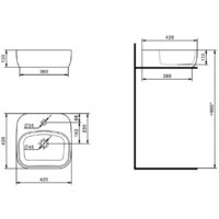  Акватон Тумба с умывальником Марбл Слэйт 60 1A2761K0MH4C0 - Превью изображения №7 — Интернет-магазин ПроЗаказ
