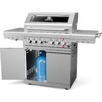 Газовый гриль для дачи Koler Krone S2 Silver KK-S2/S - Превью изображения №14 — Интернет-магазин ПроЗаказ