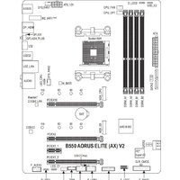 Материнская плата Gigabyte B550 Aorus Elite AX V2 (rev. 1.0) - Превью изображения №5 — Интернет-магазин ПроЗаказ