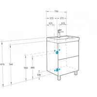  Аква Тумба под умывальник Смайл ТС-5.02.2.00.800.224 - Превью изображения №3 — Интернет-магазин ПроЗаказ