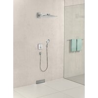 Шланговое подключение Hansgrohe FixFit Square 26455000 (хром) - Превью изображения №3 — Интернет-магазин ПроЗаказ
