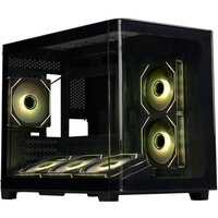 Корпус XASTRA QR500M 6ARGB-FM-C10-UC (черный) - Превью изображения №2 — Интернет-магазин ПроЗаказ