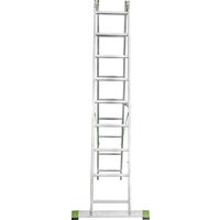 Лестница-стремянка Новая высота NV 222 алюминиевая двухсекционная 2x9 ступеней - Превью изображения №4 — Интернет-магазин ПроЗаказ