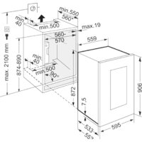 Винный шкаф Liebherr EWTgb 1683 Vinidor 1683-21001 - Превью изображения №6 — Интернет-магазин ПроЗаказ