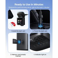 Видеорегистратор Baseus Dash Cam 4K BS-CM035 Cosmic Black C0119804 - Превью изображения №16 — Интернет-магазин ПроЗаказ
