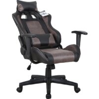 Игровое (геймерское) кресло Brabix GT Racer GM-100 (черный/коричневый) - Превью изображения №2 — Интернет-магазин ПроЗаказ