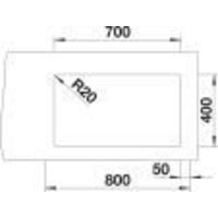 Кухонная мойка Blanco Etagon 700-U Coloured Components 527762 (черный) - Превью изображения №4 — Интернет-магазин ПроЗаказ