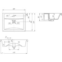  Onika Тумба под умывальник Тимбер 50 105034 - Превью изображения №4 — Интернет-магазин ПроЗаказ