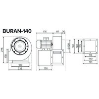Радиальный вентилятор ERA Pro Buran 140 2K M L - Превью изображения №2 — Интернет-магазин ПроЗаказ