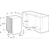 Встраиваемая посудомоечная машина Gorenje GV520E10 - Превью изображения №5 — Интернет-магазин ПроЗаказ