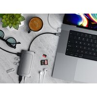 Док-станция Satechi USB 4 Multiport Adapter With 8K HDMI ST-U4MA3M - Превью изображения №7 — Интернет-магазин ПроЗаказ