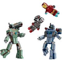 Конструктор LEGO Marvel Железный человек и боевая машина против дронов 76320 - Превью изображения №2 — Интернет-магазин ПроЗаказ