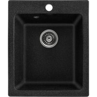 Кухонная мойка Saniteco Silva (черный) - Превью изображения №6 — Интернет-магазин ПроЗаказ