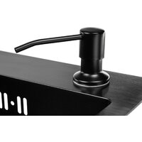 Кухонная мойка Saniteco 5045 PVD (с сифоном, дозатором и коландером) - Превью изображения №9 — Интернет-магазин ПроЗаказ