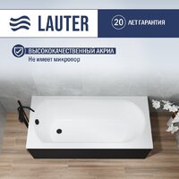 Ванна Lauter Haven 160 21202006 (с ножками, черным подголовником и черным лиц.экраном) - Превью изображения №2 — Интернет-магазин ПроЗаказ