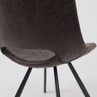 Стул AksHome Dilan (графит/черный) - Превью изображения №8 — Интернет-магазин ПроЗаказ