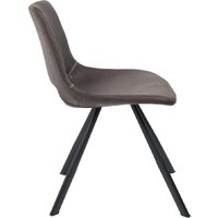 Стул AksHome Dilan (графит/черный) - Превью изображения №3 — Интернет-магазин ПроЗаказ