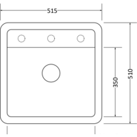 Кухонная мойка ZorG Como 51 (белый камень) - Превью изображения №2 — Интернет-магазин ПроЗаказ