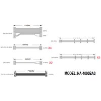 Блок питания 1stPlayer NGDP Platinum 1000W HA-1000BA3-BK - Превью изображения №2 — Интернет-магазин ПроЗаказ