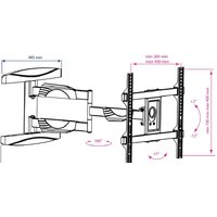 Кронштейн для телевизора Kromax ATLANTIS-60 (черный) - Превью изображения №3 — Интернет-магазин ПроЗаказ