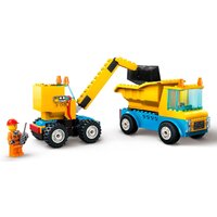 Конструктор LEGO City 60391 Строительные машины и кран с шаром для сноса - Превью изображения №5 — Интернет-магазин ПроЗаказ