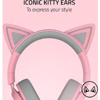 Наушники Razer Kraken Kitty V3 X Pro (розовый) - Превью изображения №8 — Интернет-магазин ПроЗаказ