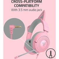 Наушники Razer Kraken Kitty V3 X Pro (розовый) - Превью изображения №9 — Интернет-магазин ПроЗаказ