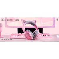 Наушники Razer Kraken Kitty V3 X Pro (розовый) - Превью изображения №12 — Интернет-магазин ПроЗаказ