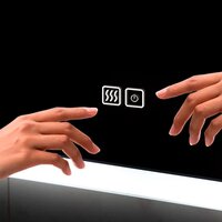  Пекам Зеркало Marta 1 100x80 marta1-100x80sp (с подсветкой, подогревом и сенсором на прикосновение) - Превью изображения №3 — Интернет-магазин ПроЗаказ