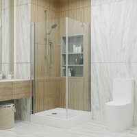 Душевой уголок Triton Форта-Хром 90x90 (с поддоном) - Превью изображения №5 — Интернет-магазин ПроЗаказ