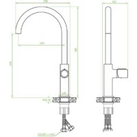 Смеситель Laveo Pretto BAO 068D - Превью изображения №2 — Интернет-магазин ПроЗаказ