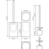 Ершик для унитаза Bemeta Gamma 145613310 - Превью изображения №2 — Интернет-магазин ПроЗаказ
